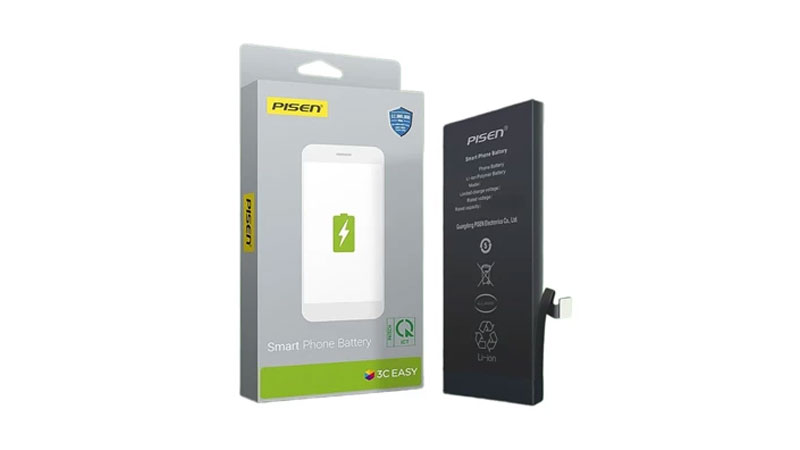 Thay pin iPhone SE 2 Chính Hãng PISEN dung lượng chuẩn 1821mAh.