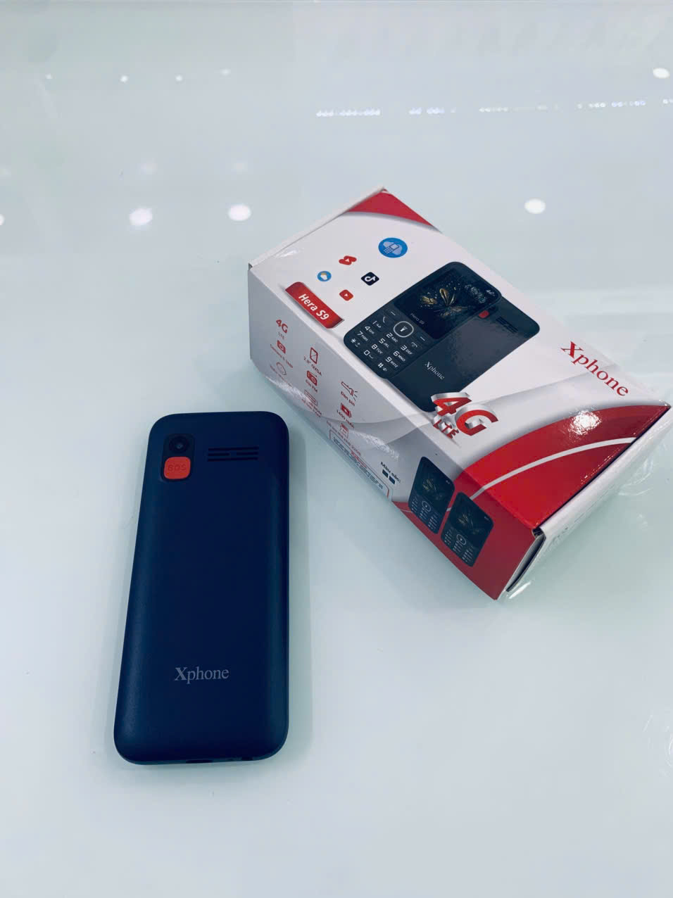 Điện thoại Xphone Model Hera S9 màu Xanh dương (Blue)