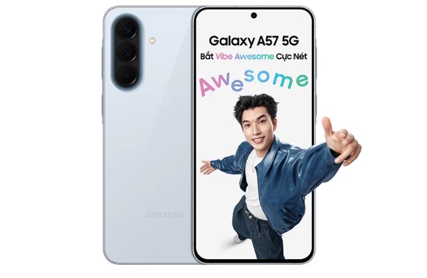 ĐTDĐ Samsung A57 5G, SM-A576B/DS, 8+128, Xanh dương - 355708561235739 - SSA576XDUONG-TBH