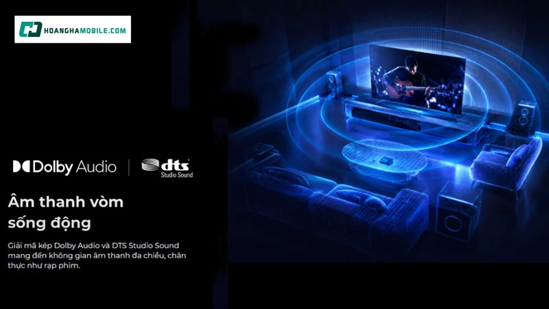 Dolby Audio giúp tối ưu nội dung giải trí phổ biến. Dolby Audio giúp tối ưu nội dung giải trí phổ biến.