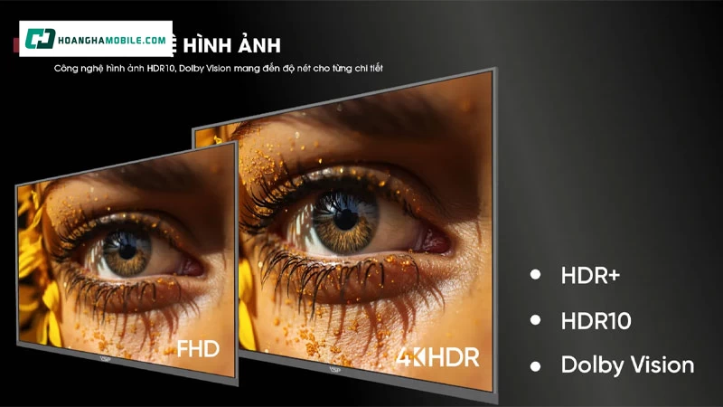 Smart TV VSP 65 inch QLED 4K VUE65GSU01 hỗ trợ Dolby Vision và HDR10. Smart TV VSP 65 inch QLED 4K VUE65GSU01 hỗ trợ Dolby Vision và HDR10.