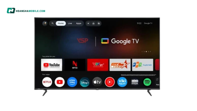 Smart TV VSP 75 inch QLED 4K Q-Plus VUF75GQU01. Smart TV VSP 75 inch QLED 4K Q-Plus VUF75GQU01.