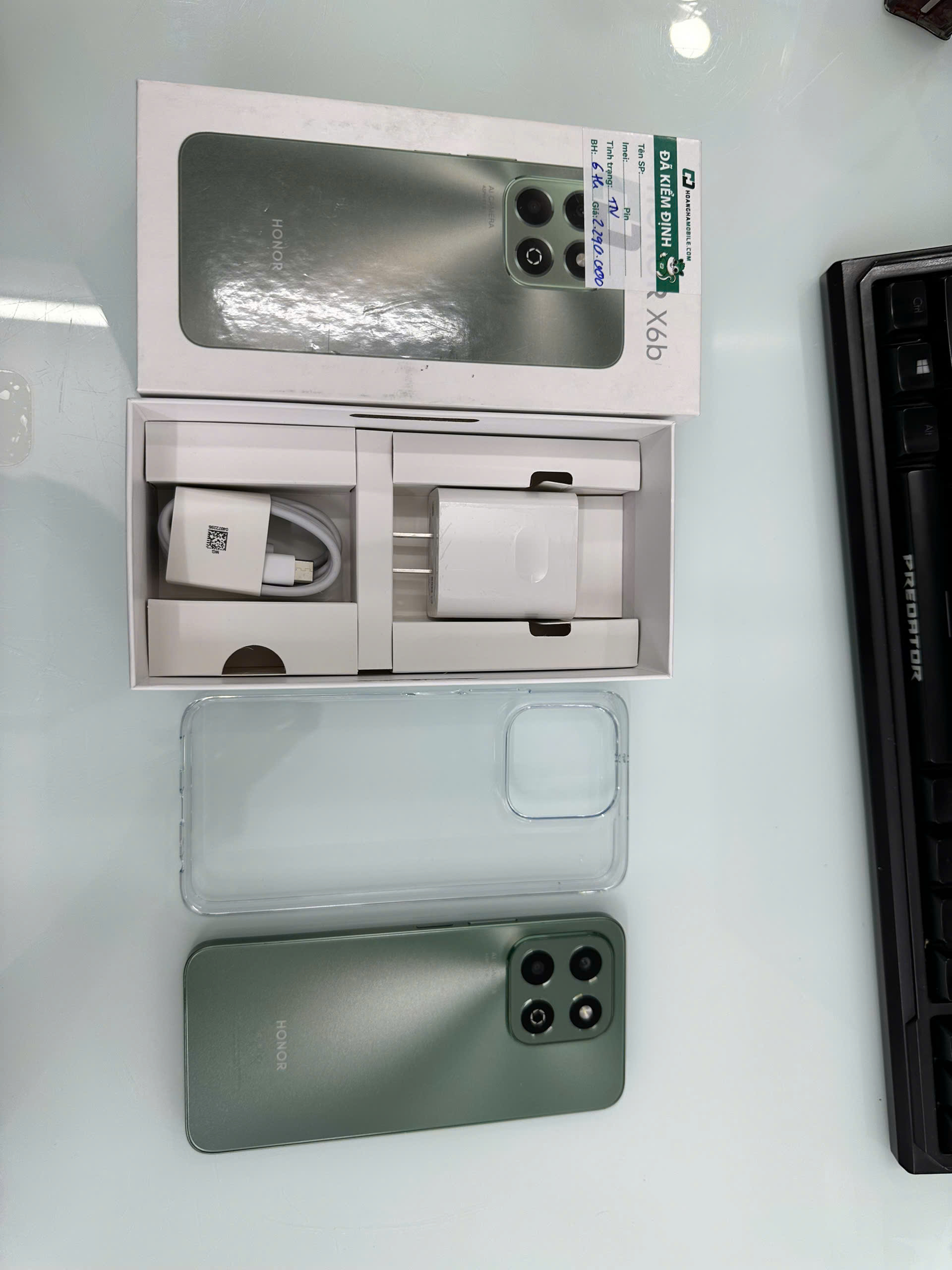 Điện thoại thông minh Honor X6b (6+128GB) - TN - 864572070975985 - JDYLX2ZTN