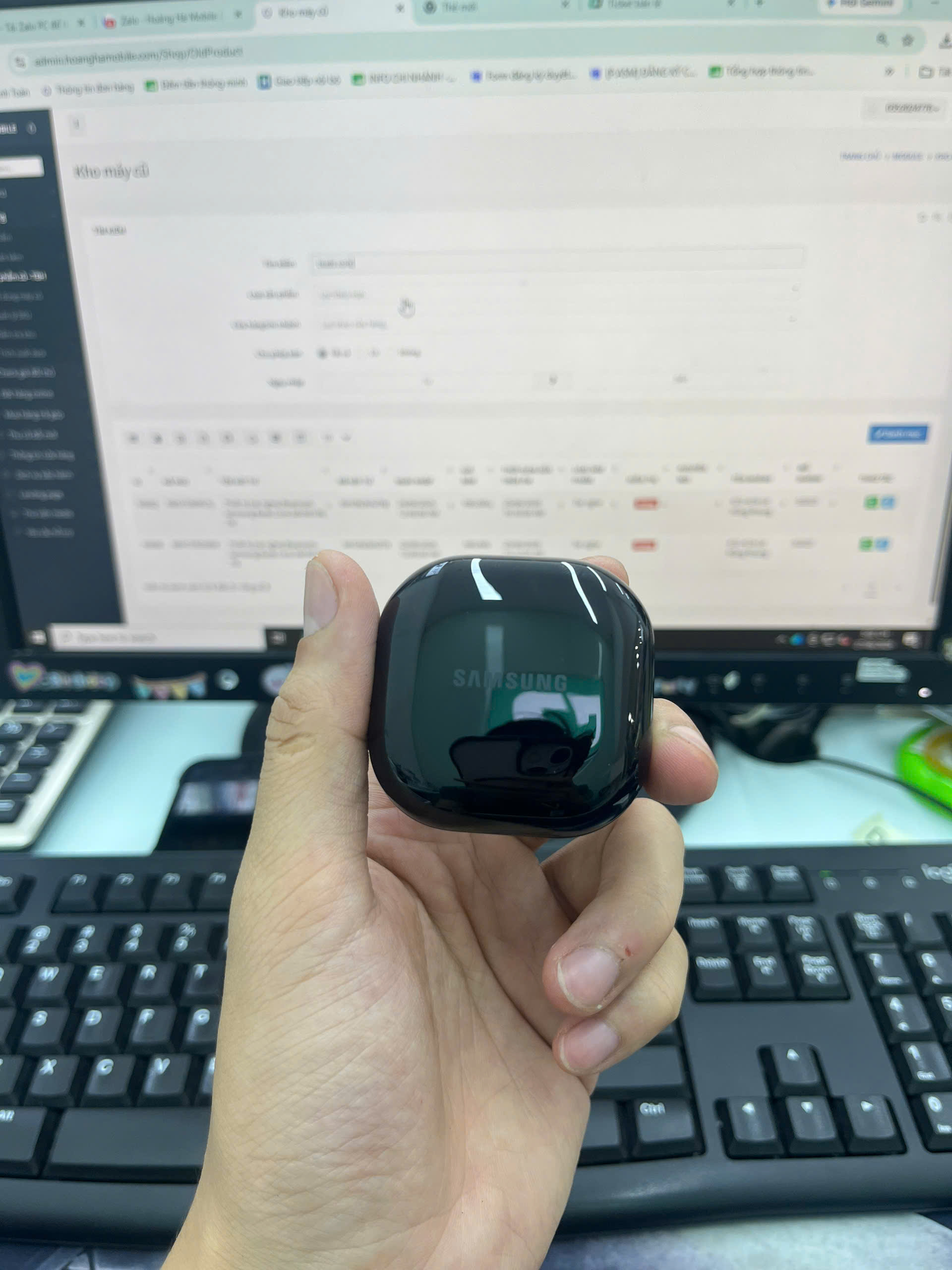 Thiết bị (tai nghe) Bluetooth Samsung Buds Core SM-R410N, TN - R8AY70935BW