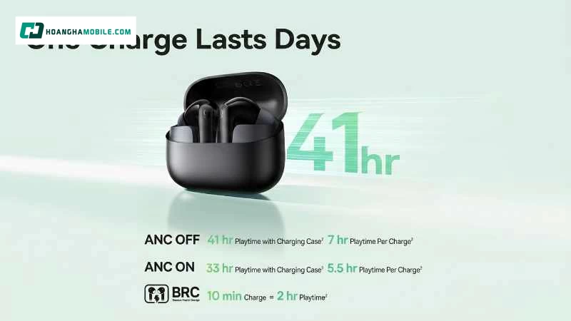 Tai nghe hỗ trợ Bluetooth 6.0, giúp kết nối ổn định Tai nghe hỗ trợ Bluetooth 6.0, giúp kết nối ổn định