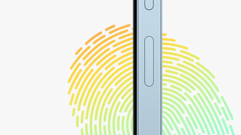 Xiaomi Redmi A7 có cảm biến vân tay cạnh bên, giúp thao tác mở khóa nhanh và tự nhiên hơn khi cầm máy.