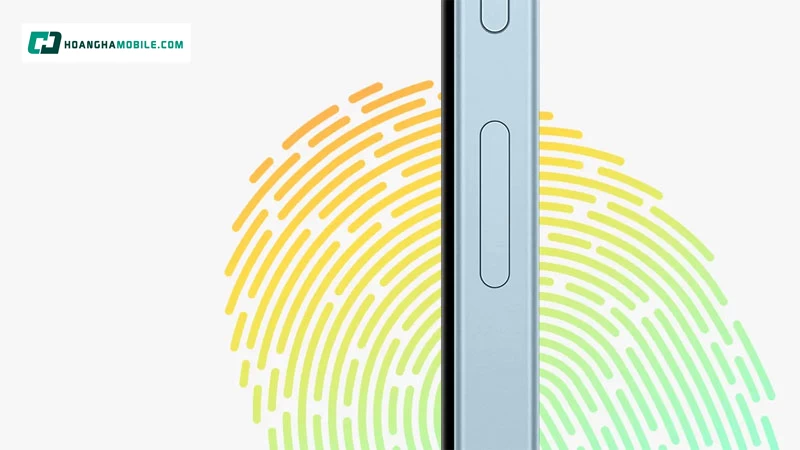 Xiaomi Redmi A7 có cảm biến vân tay cạnh bên, giúp thao tác mở khóa nhanh và tự nhiên hơn khi cầm máy. Xiaomi Redmi A7 có cảm biến vân tay cạnh bên, giúp thao tác mở khóa nhanh và tự nhiên hơn khi cầm máy.