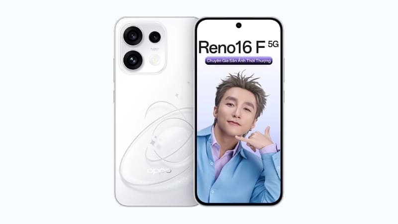 Điện thoại OPPO Reno16 F 5G.
