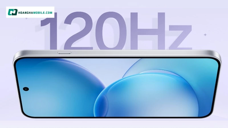 OPPO Reno16 F 5G sử dụng màn hình AMOLED 6.57 inch, tần số quét tối đa 120Hz. OPPO Reno16 F 5G sử dụng màn hình AMOLED 6.57 inch, tần số quét tối đa 120Hz.