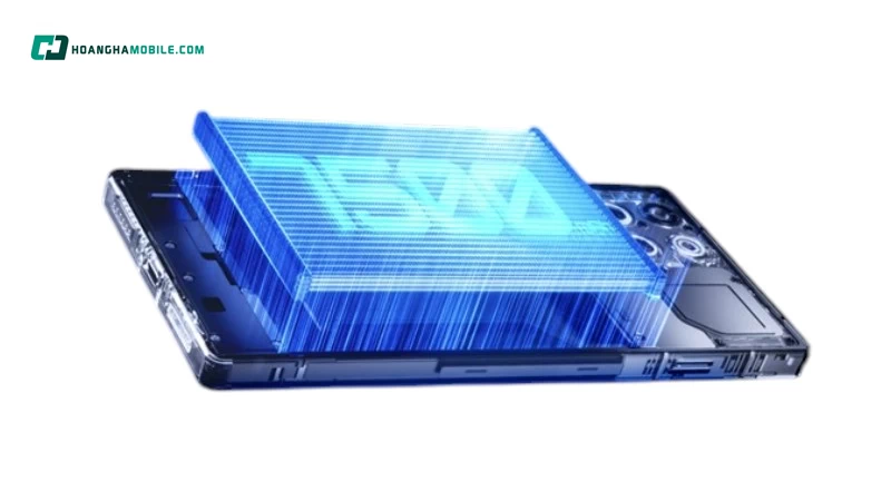 REDMAGIC 11S Pro sở hữu pin 7500mAh dạng single cell. REDMAGIC 11S Pro sở hữu pin 7500mAh dạng single cell.