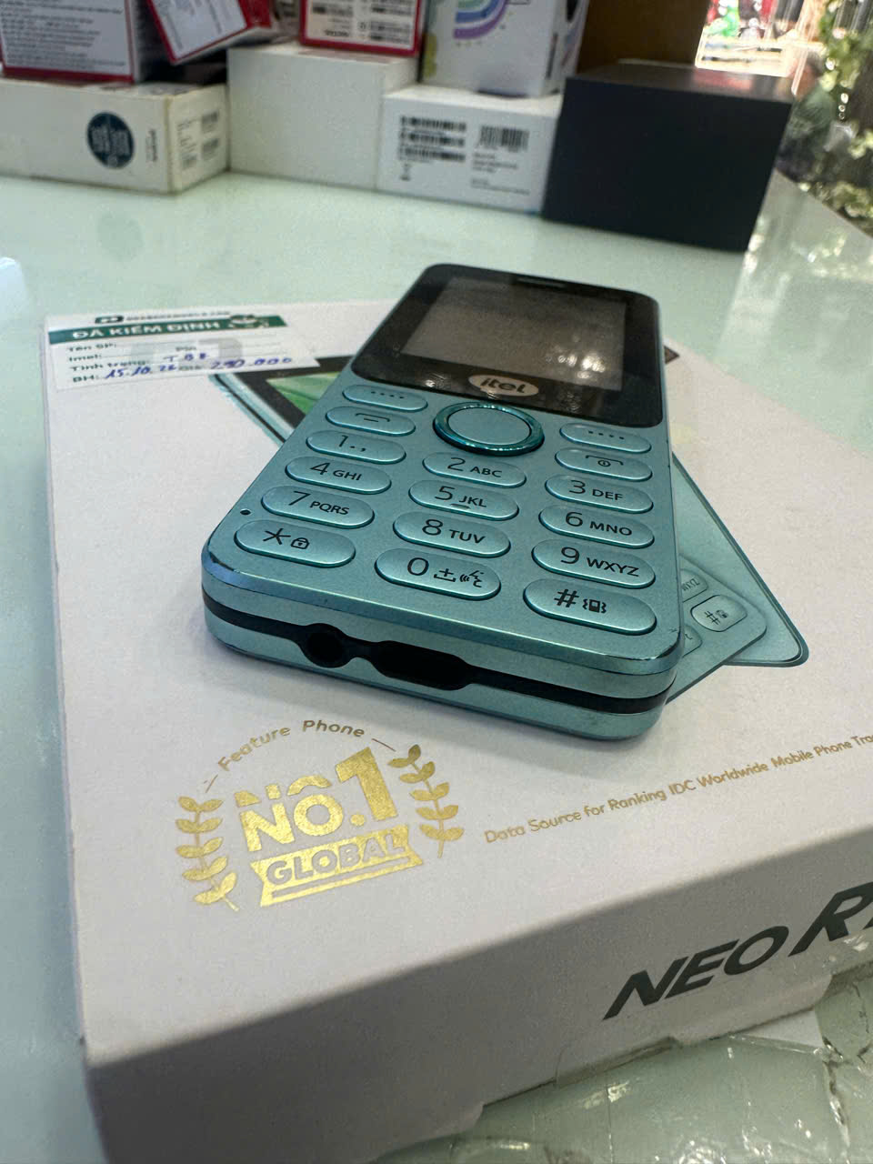 Điện thoại di động Itel it9211, màu Xanh Biển (Blue) -IT9211BLUE