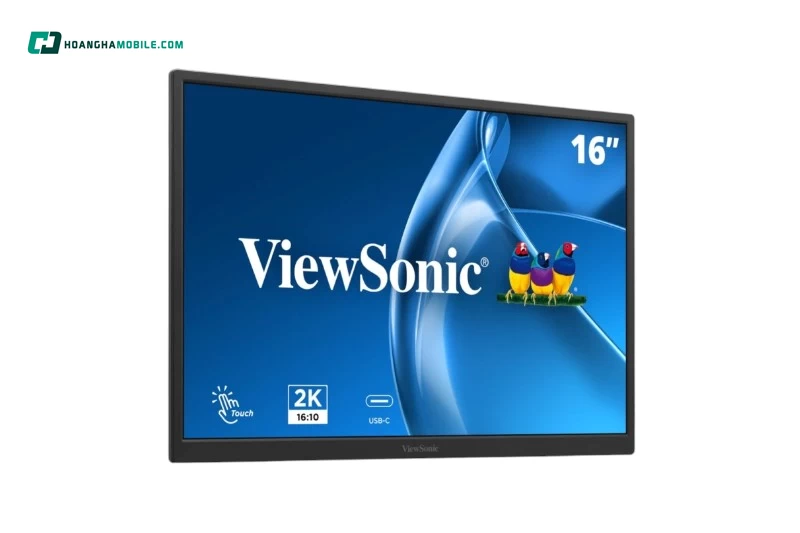 ViewSonic TD1617A-2K có kích thước 16 inch phù hợp với người cần màn hình thứ 2 trong không gian nhỏ. `ViewSonic TD1617A-2K có kích thước 16 inch phù hợp với người cần màn hình thứ 2 trong không gian nhỏ.