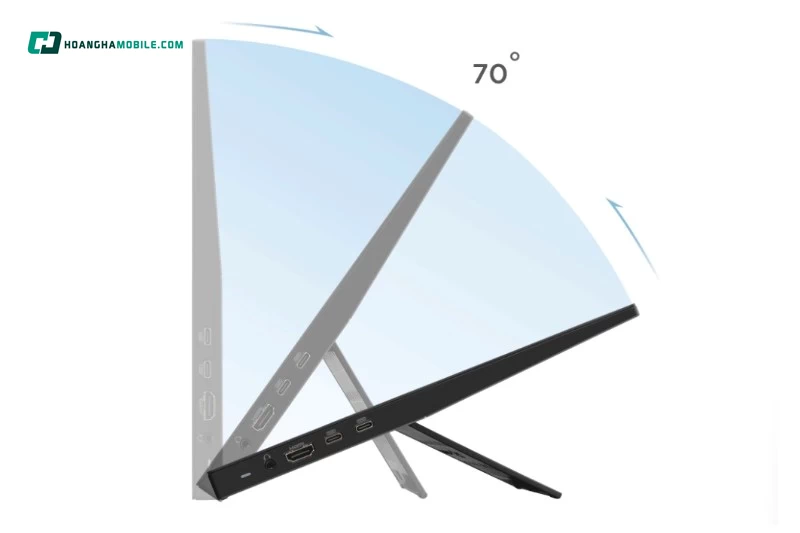 ViewSonic TD1617A-2K có chân đế gập tích hợp ViewSonic TD1617A-2K có chân đế gập tích hợp