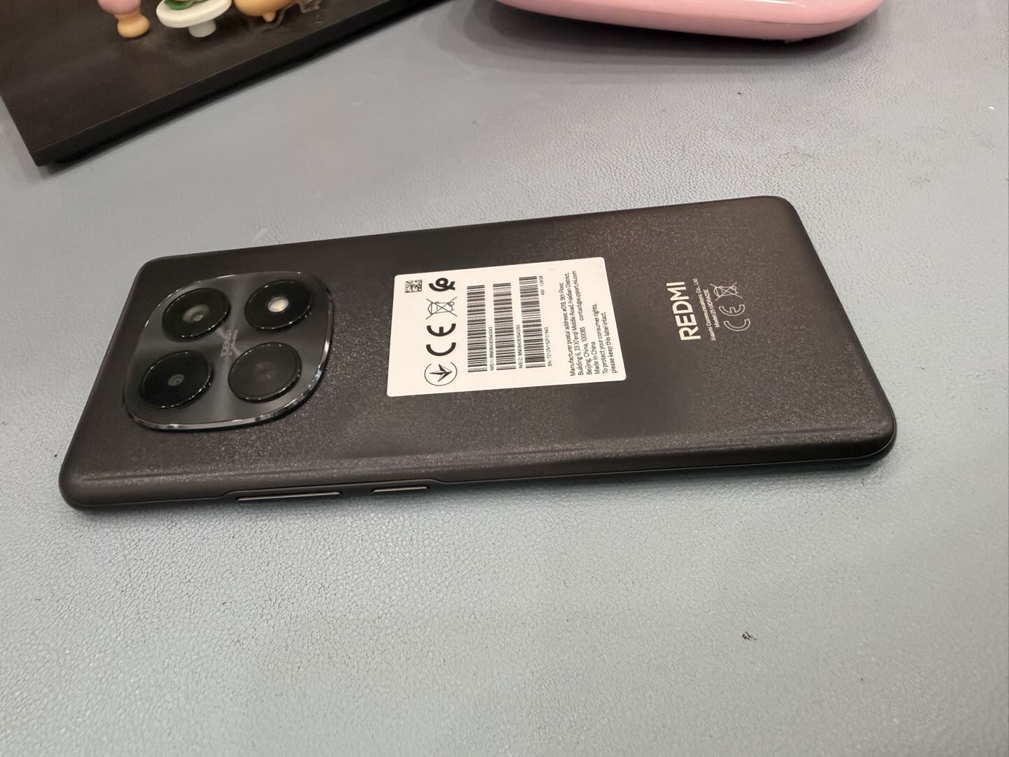 ĐIỆN THOẠI DI ĐỘNG (TEL) REDMI NOTE 15 6.77"/MTK Helio G100-Ultra/6G/128G/108MP+2MP/20MP/6000mAh (2510DRA23E)/ĐEN