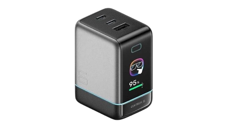 Bộ củ cáp Bộ sạc Cuktech 6 Ultra 2C1A 100W có màn hình AD653U.