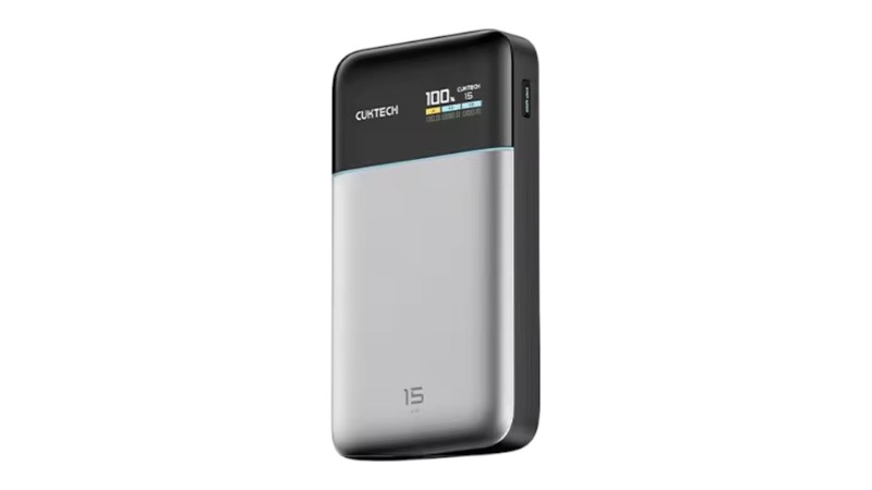Sạc dự phòng Cuktech 15 Air có màn hình 15000mAh 100W PB150S.