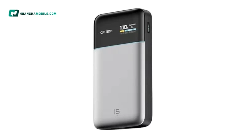 Sạc dự phòng Cuktech 15 Air có màn hình 15000mAh 100W PB150S. Sạc dự phòng Cuktech 15 Air có màn hình 15000mAh 100W PB150S.