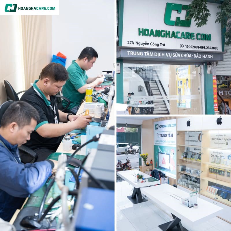 Dịch vụ sửa Face ID iPhone 16 Plus của Hoàng Hà Care có quy trình kiểm tra rõ ràng, có giá tham khảo đi cùng bảo hành Dịch vụ sửa Face ID iPhone 16 Plus của Hoàng Hà Care có quy trình kiểm tra rõ ràng, có giá tham khảo đi cùng bảo hành