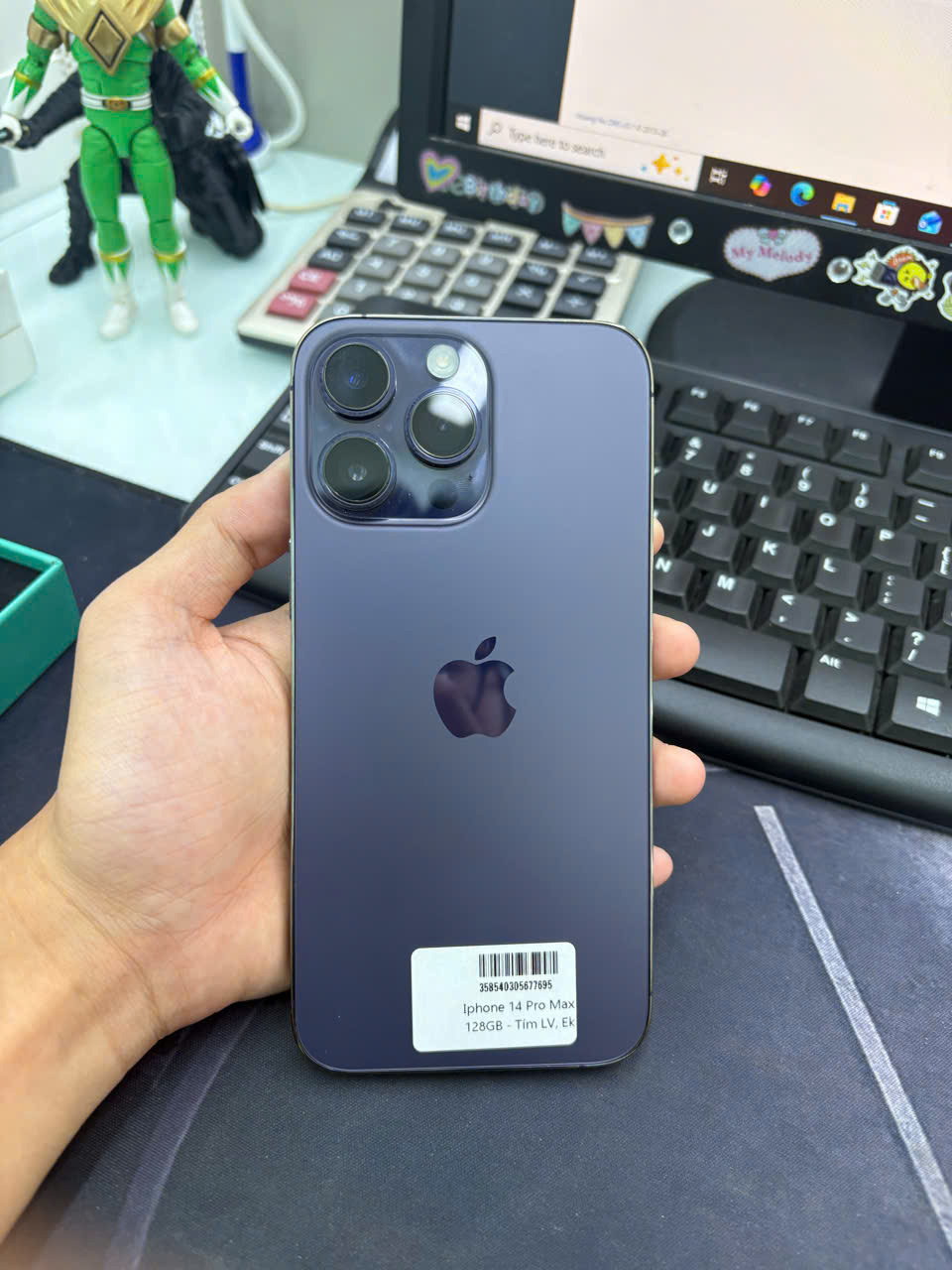 ĐTDĐ Apple iPhone 14 Pro Max 128GB Deep Purple - Cũ