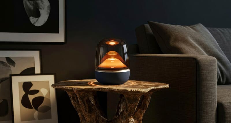 Harman Kardon Aura Studio 5 WiFi hợp lý hơn cho người dùng đã chuyển phần lớn hoạt động nghe nhạc sang streaming