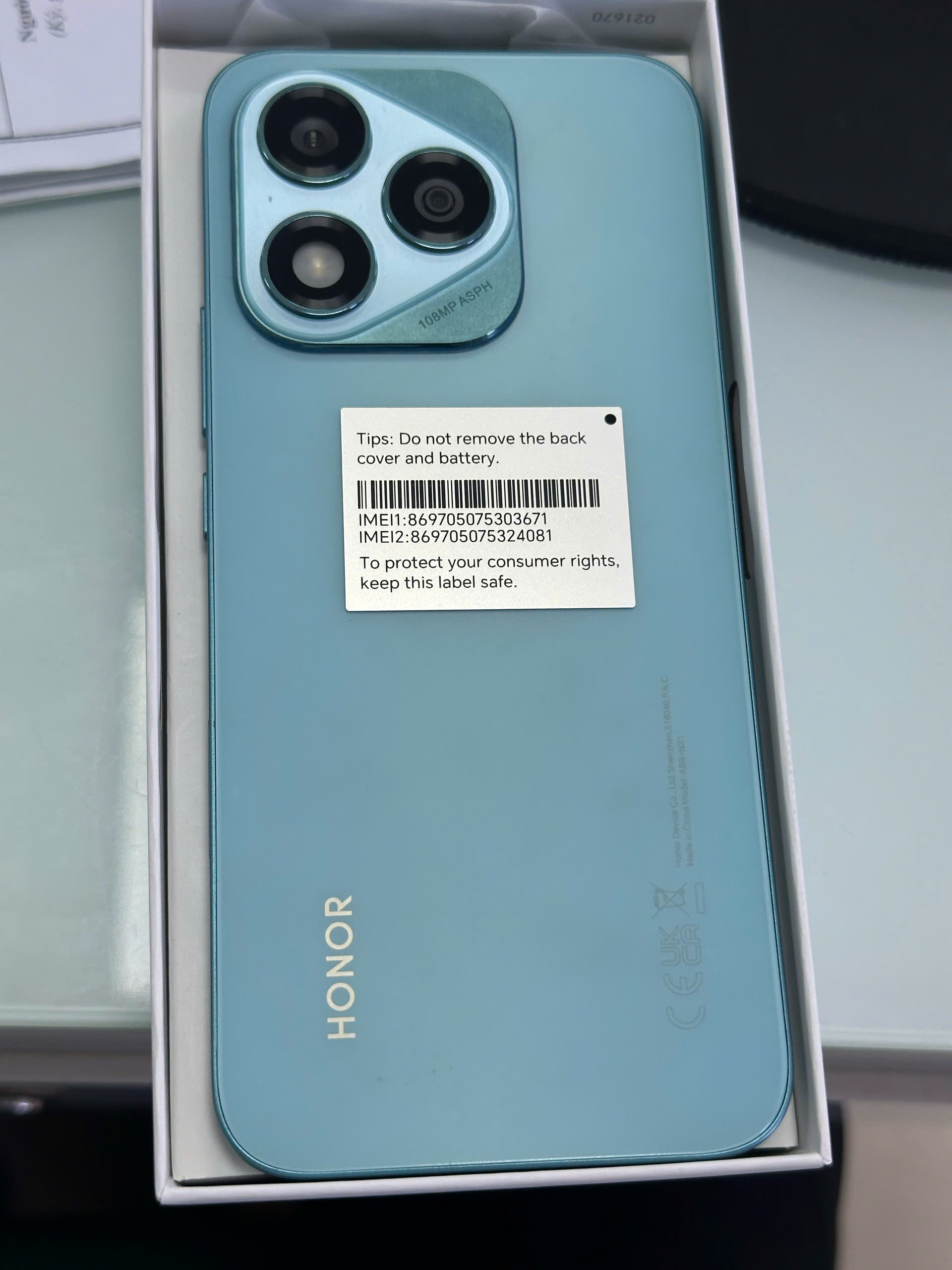Điện thoại di động Honor 400 Lite 5G (12+256GB) Xanh lá (Marrs Green)_ABR-NX1 TN