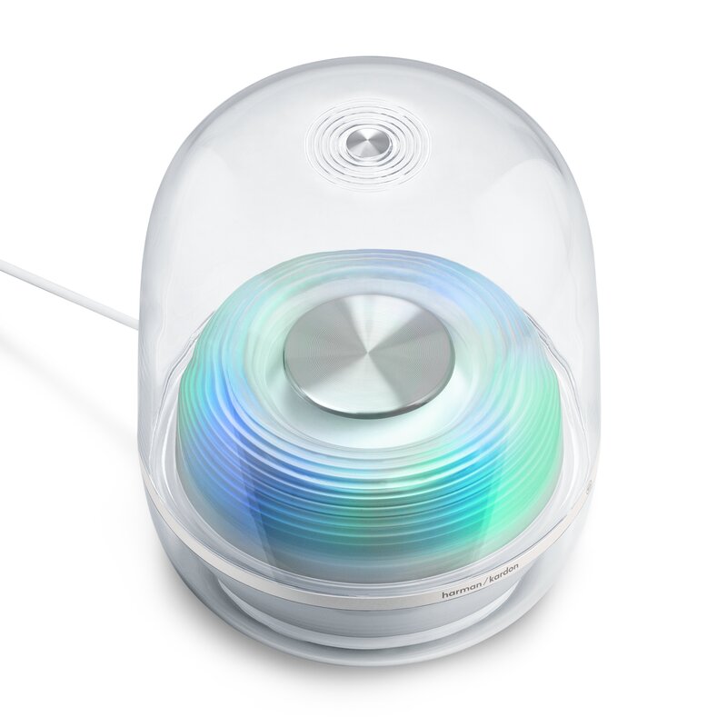 Hiệu ứng ánh sáng RGB của loa Harman Kardon SOUNDSTICK 5 giúp không gian nghe nhạc sống động hơn