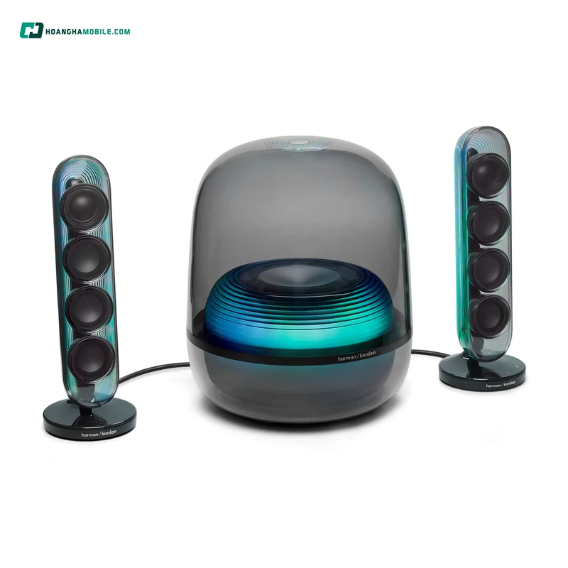 Loa Bluetooth Harman Kardon SOUNDSTICK 5 là hệ thống loa 2.1 cao cấp dành cho không gian sống Loa Bluetooth Harman Kardon SOUNDSTICK 5 là hệ thống loa 2.1 cao cấp dành cho không gian sống