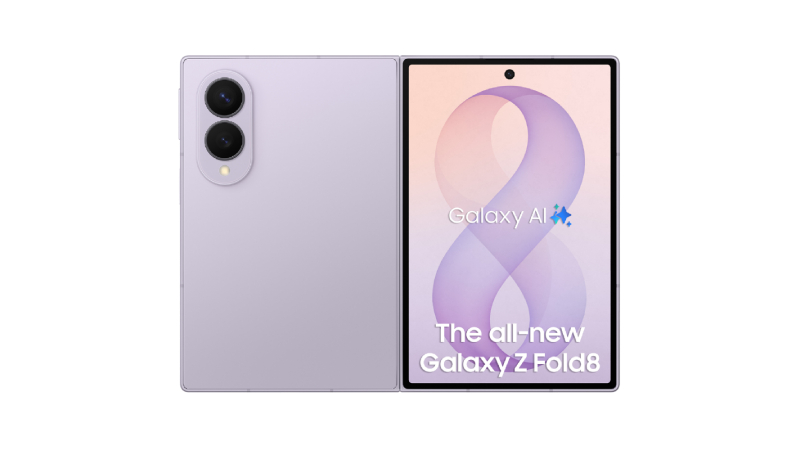 Samsung Galaxy Z Fold8 mở ra để có không gian giống một chiếc máy tính bảng mini và gập lại để dùng như điện thoại. Samsung Galaxy Z Fold8 mở ra để có không gian giống một chiếc máy tính bảng mini và gập lại để dùng như điện thoại.