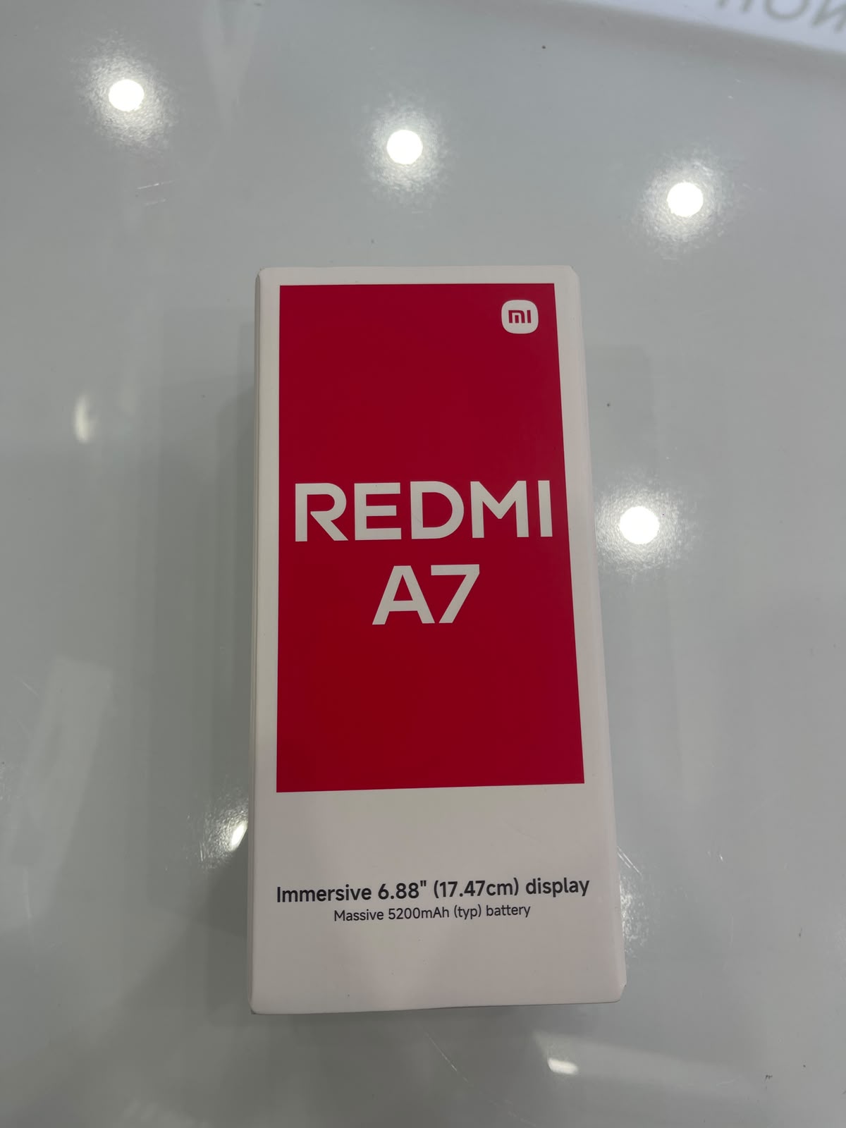 ĐIỆN THOẠI DI ĐỘNG (TEL) REDMI A7 6.88"/UNISOC T7250/3G/64G/13MP/8MP/5200mAh (26020RNB4L)/ĐEN (6932554429027)