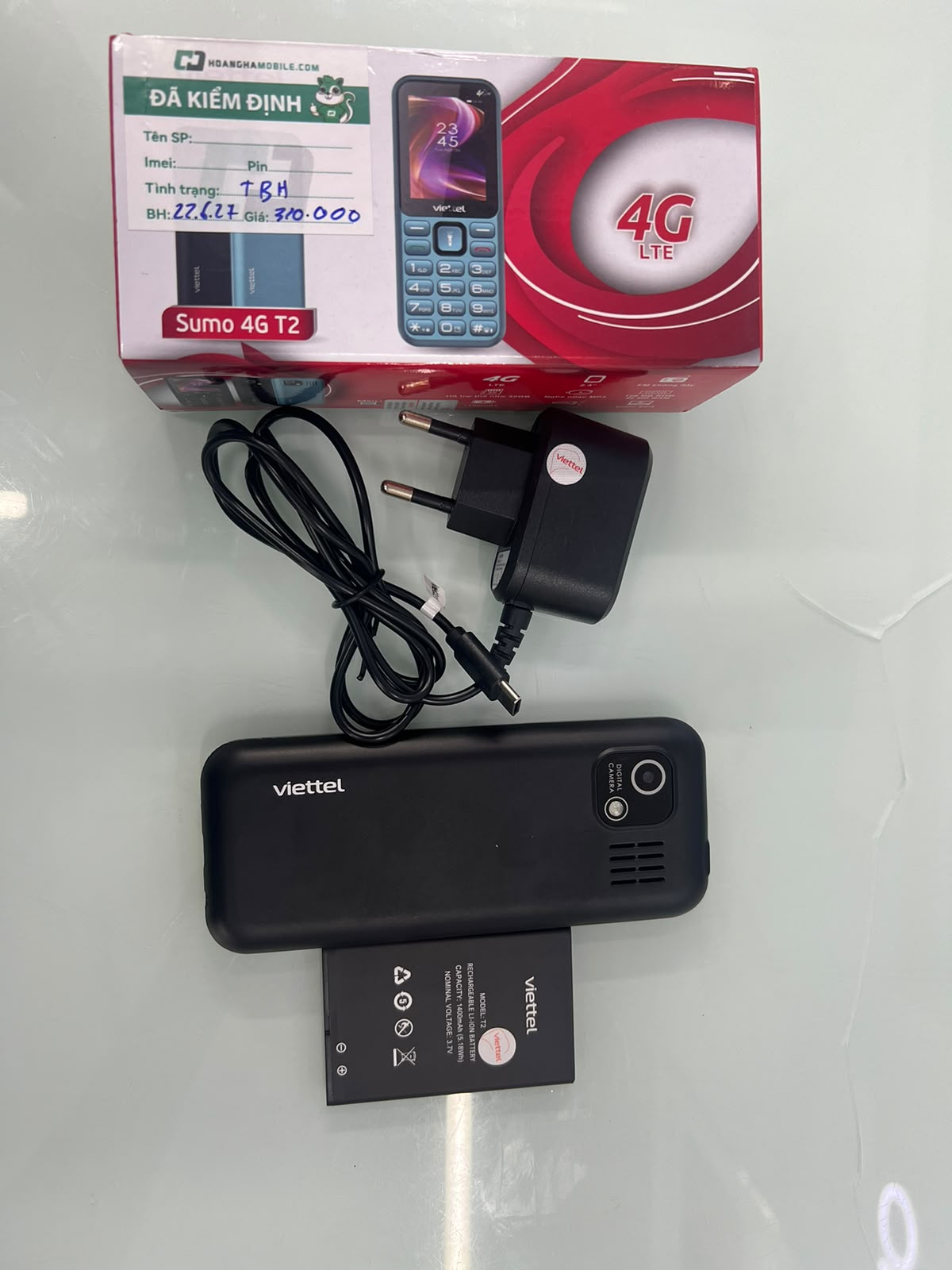 Điện thoại di động Sumo 4G T2 đen (Black)_T2BLK 