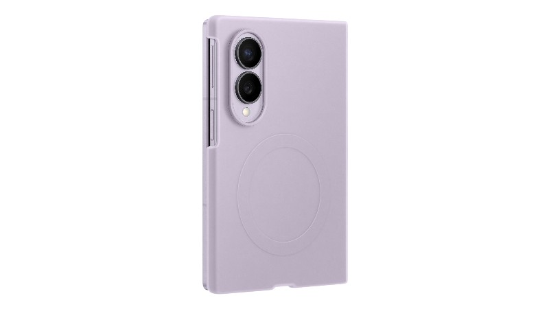 Ốp lưng Silicone Magnet Galaxy Z Fold8 giúp hạn chế trầy xước mặt lưng.