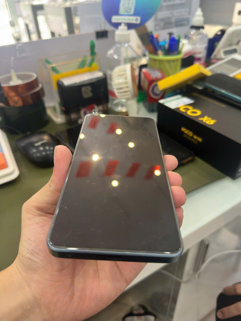 Điện thoại di động POCO X6 5G 6.67/SNAP 7S GEN 2/8G/256G/64MP+8MP+2MP/16MP/5100mAh (23122PCD1G)/XANH DƯƠNG(6941812755761) - 8678