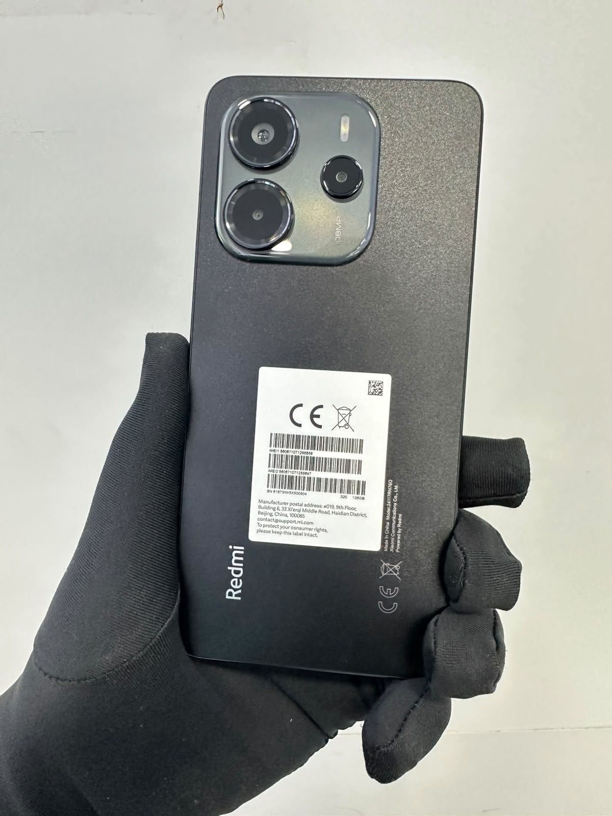 ĐIỆN THOẠI DI ĐỘNG (TEL) REDMI NOTE 14 6.67"/MTK G99 Ultra/8G/128G/108+2+2MP/20MP/5500mAh (24117RN76O)/ĐEN