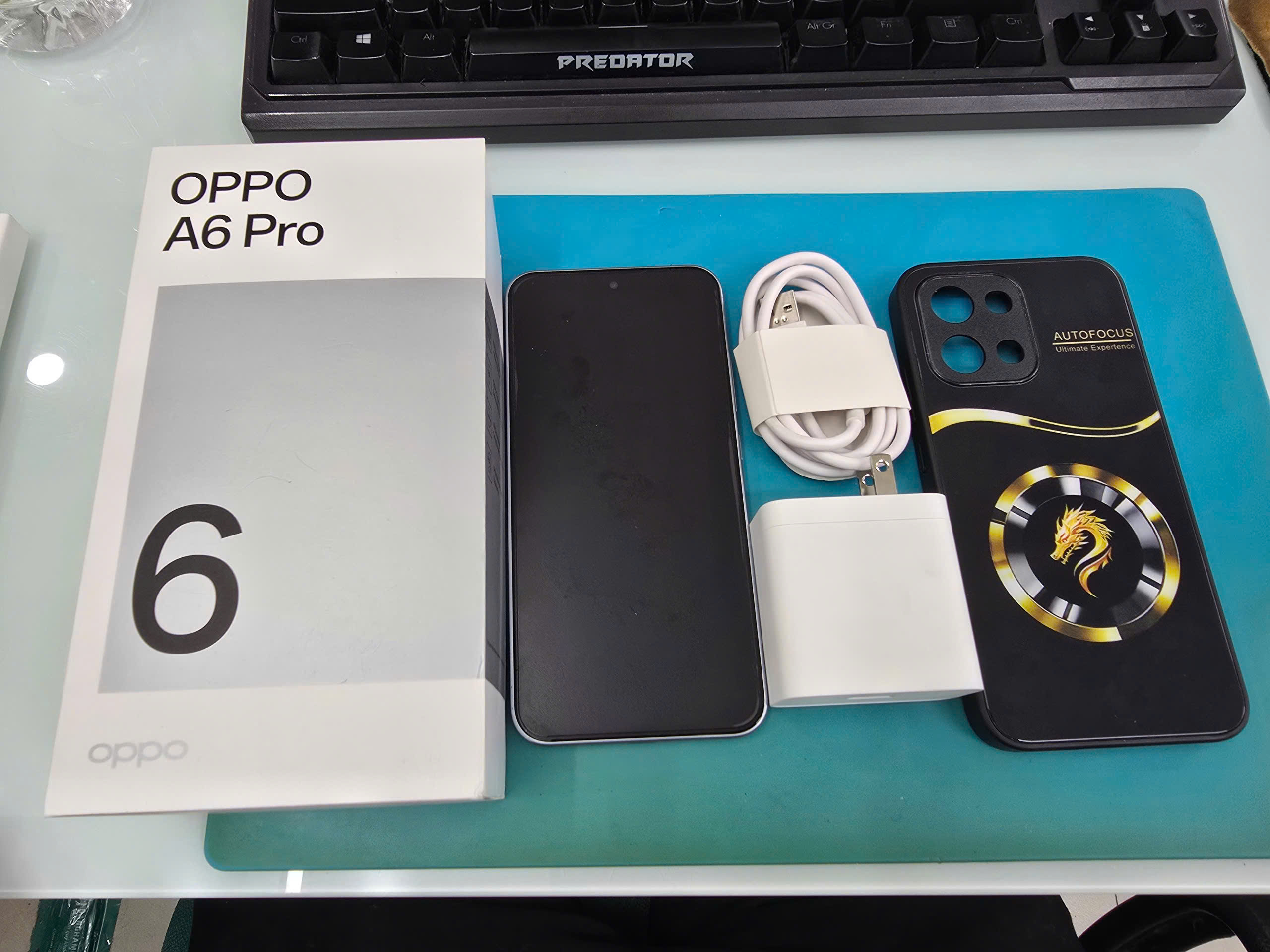 Điện thoại di động OPPO CPH2799-8GB+128GB - A6 Pro Titanium - 861104083136414 - CPH27998128TI