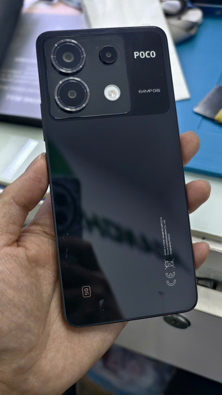 Điện thoại di động POCO X6 5G 6.67/SNAP 7S GEN 2/8G/256G/64MP+8MP+2MP/16MP/5100mAh (23122PCD1G)/XANH DƯƠNG(6941812755761) - 8678
