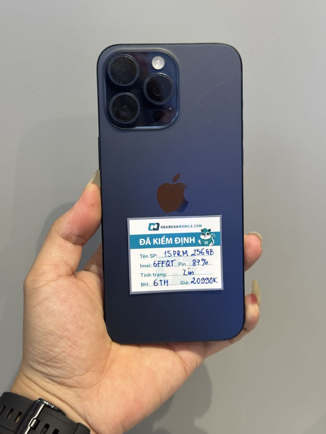 iPhone 15 Pro Max 256GB - Chính hãng VN/A Cũ
