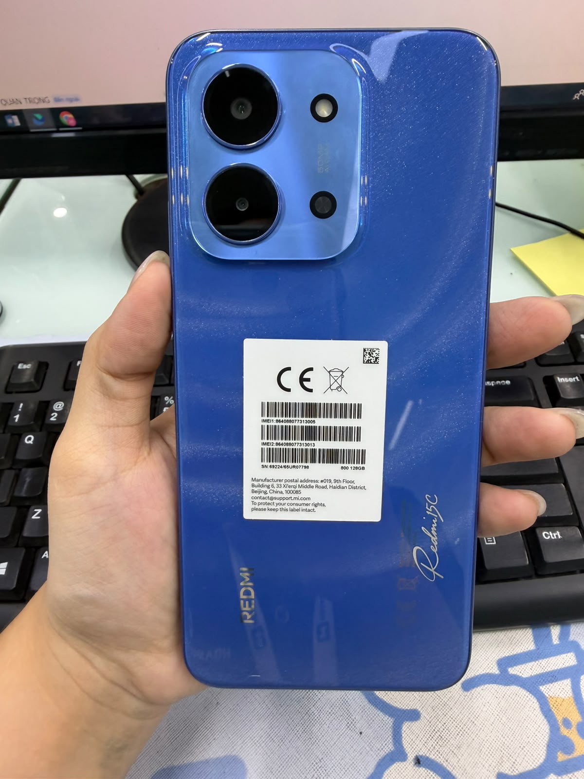 ĐIỆN THOẠI DI ĐỘNG (TEL) REDMI 15C