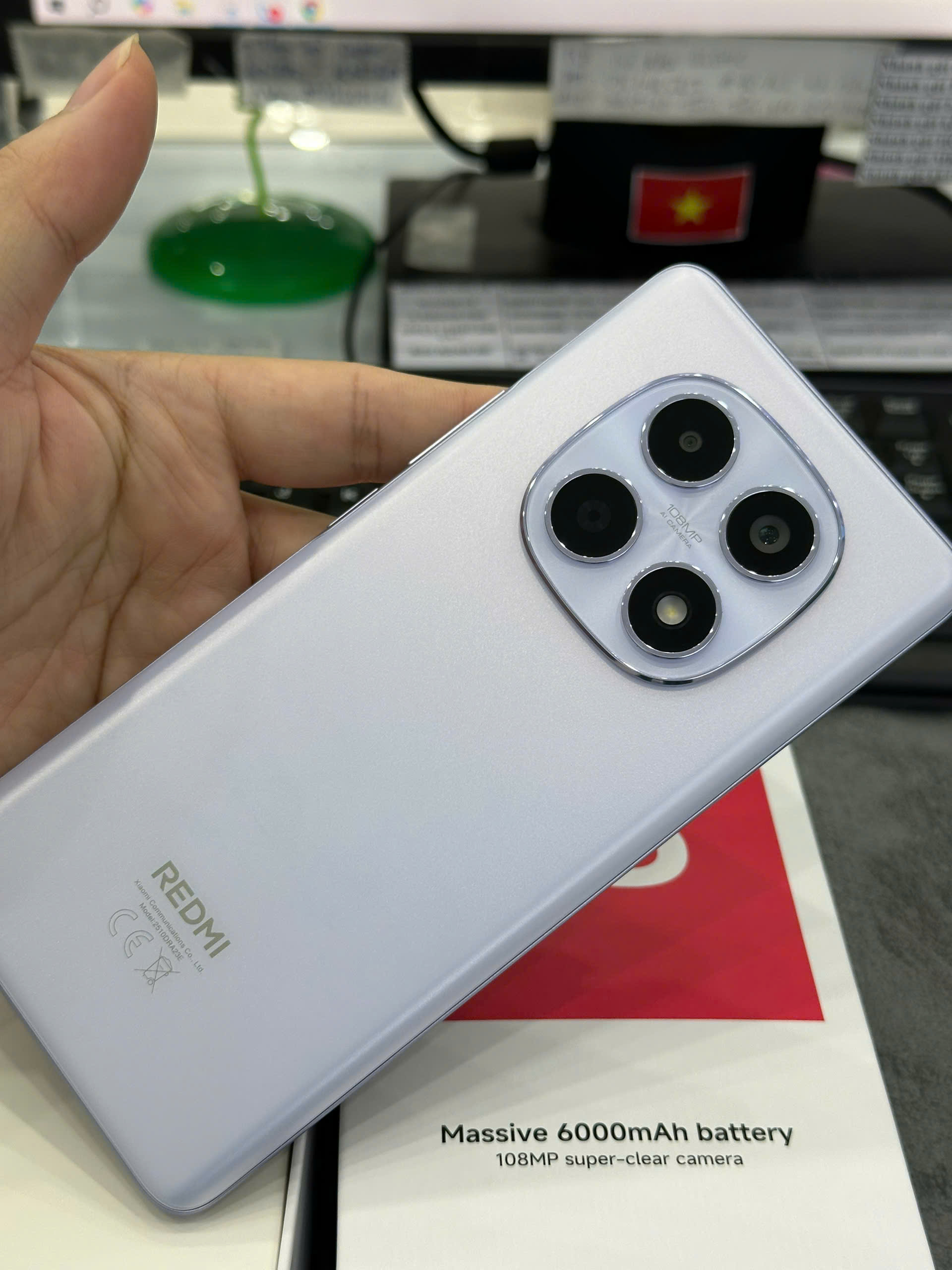 ĐTDĐ Xiaomi Redmi Note 15 (6/128) - Tím - TBH
