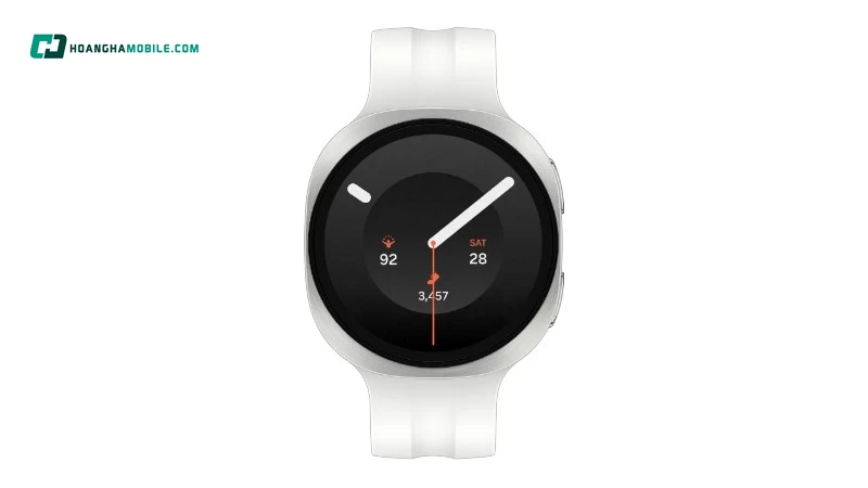 Samsung Galaxy Watch9 40mm LTE L345 hiện thị sắc nét trên cổ tay. Samsung Galaxy Watch9 40mm LTE L345 hiện thị sắc nét trên cổ tay.