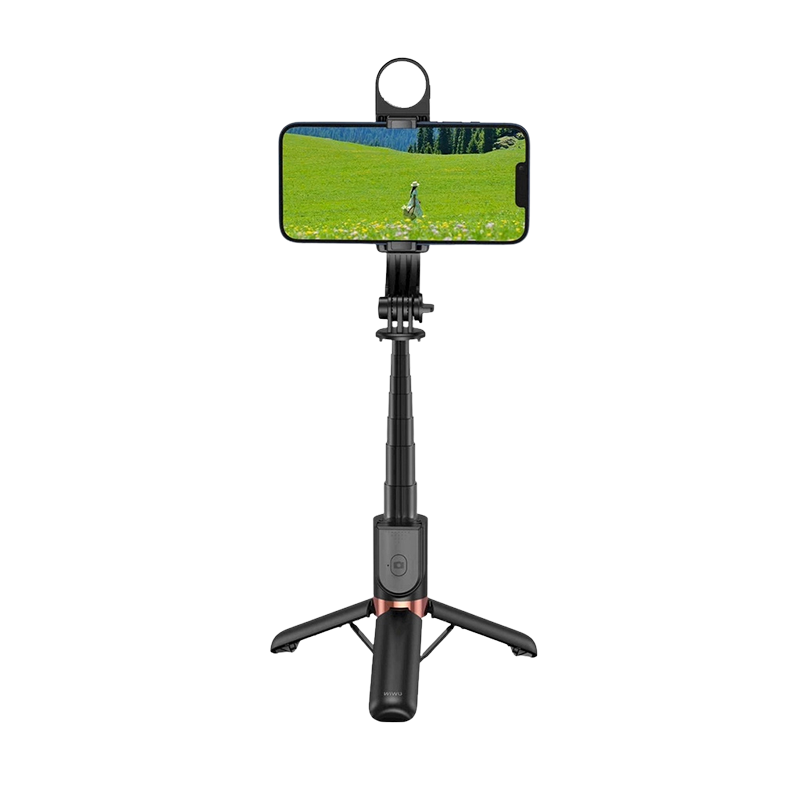 Gậy chụp ảnh Tripod Mini Wiwu Wi-SE011 (có đèn chiếu sáng)