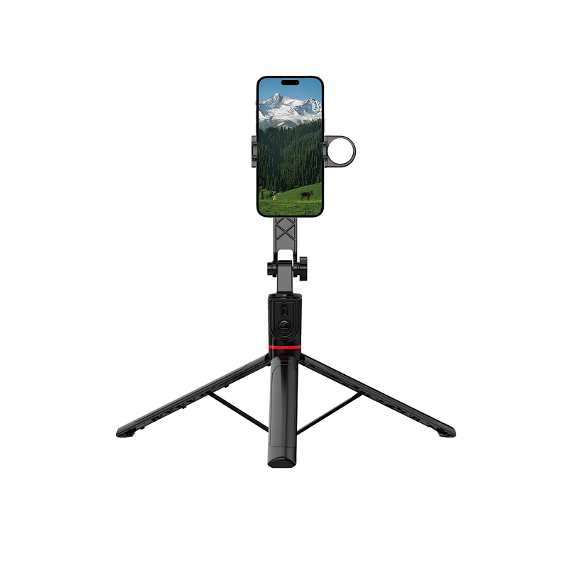 Gậy chụp ảnh Tripod WiWU Wi-SE015 (có đèn LED Ring & Xoay 360)