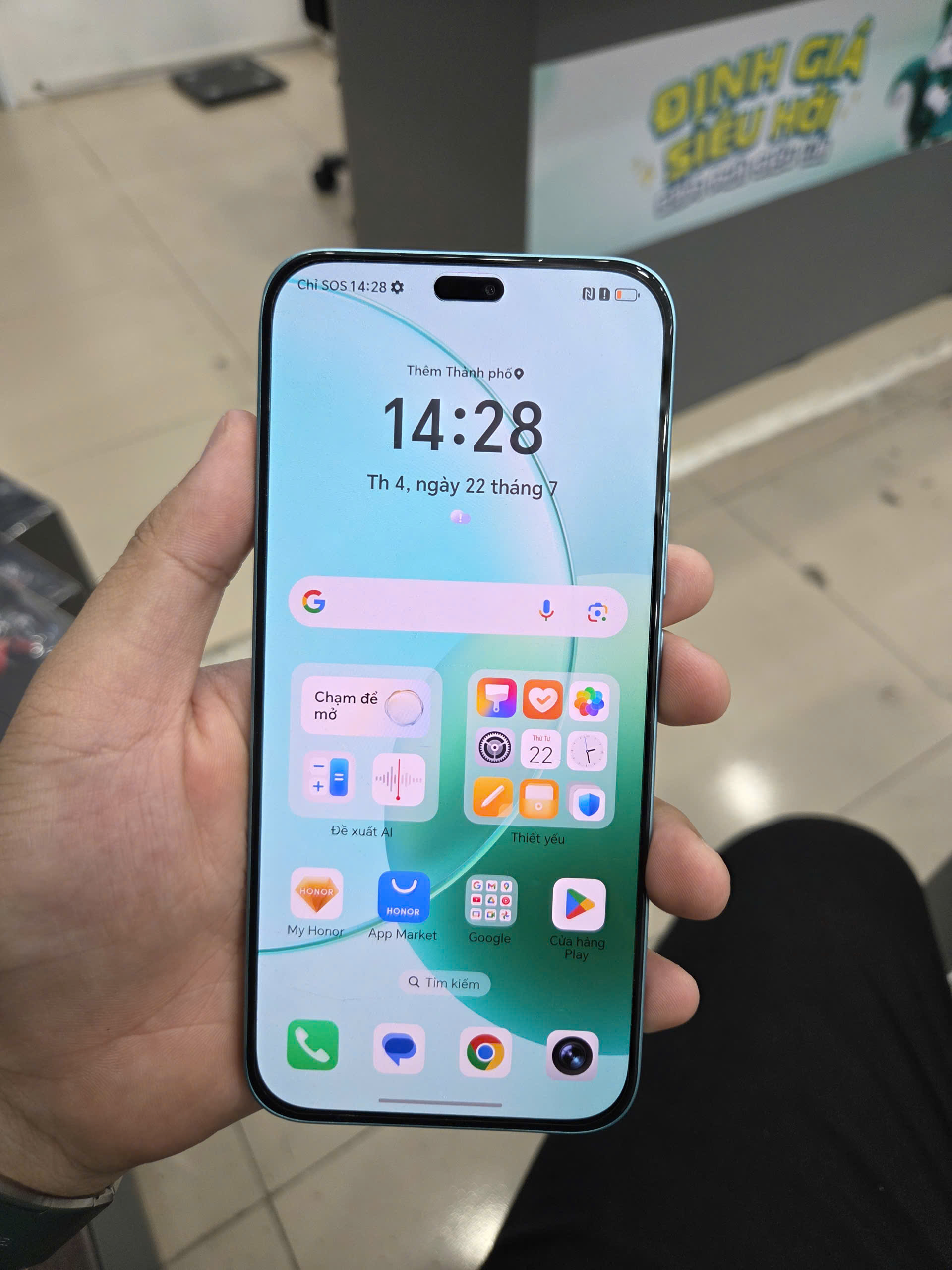 Honor 400 Lite 5G 12GB/256GB Xanh lá (DEMO)