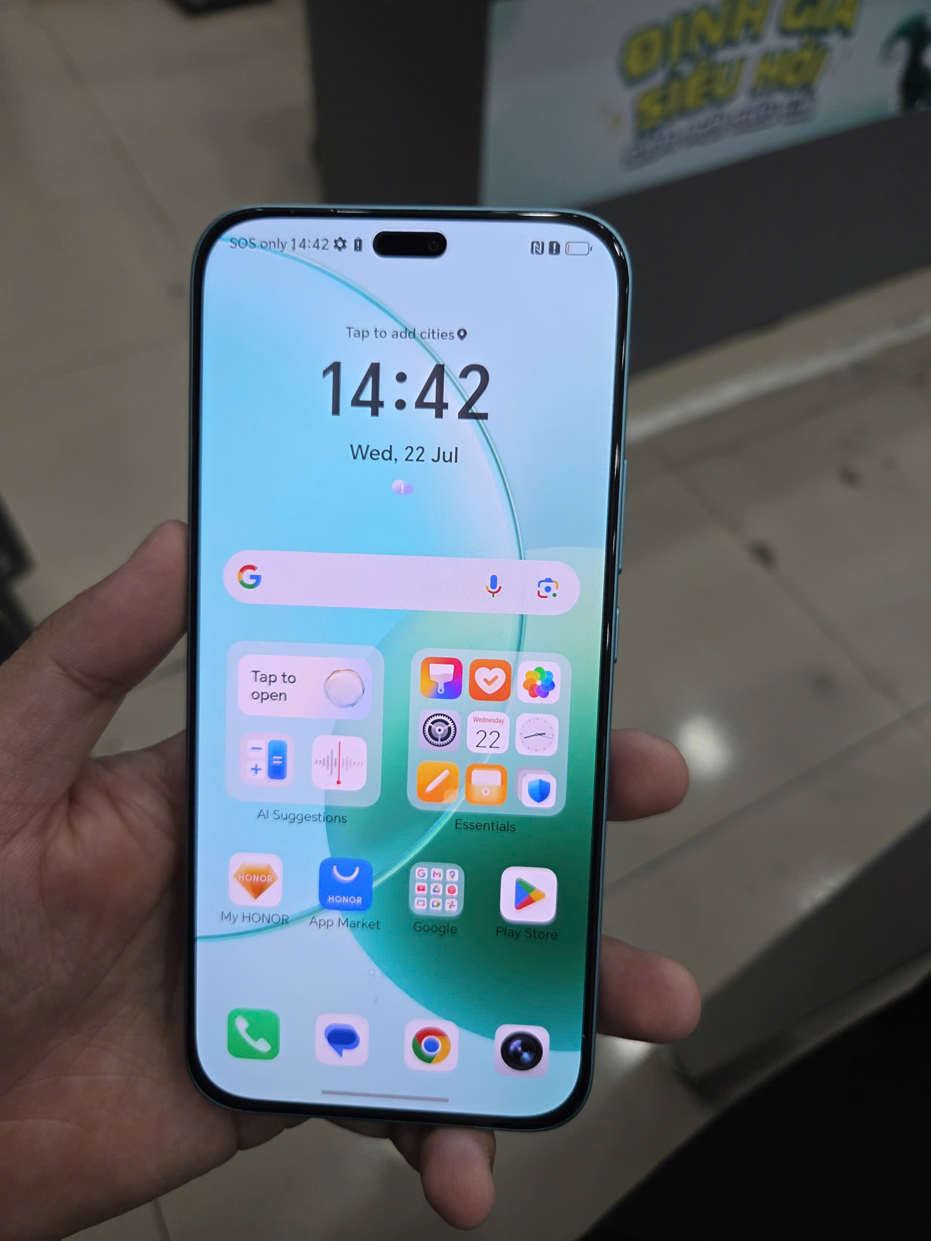Honor 400 Lite 5G 12GB/256GB Xanh lá (DEMO)