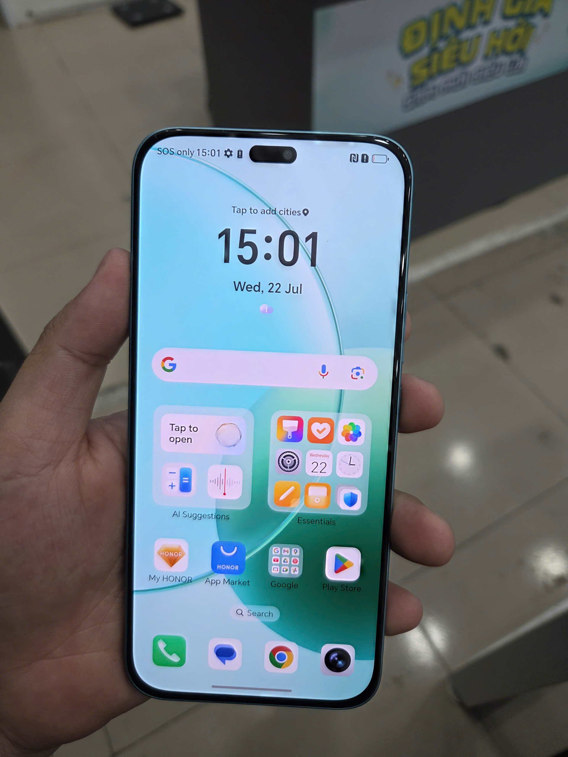 Honor 400 Lite 5G 12GB/256GB Xanh lá (DEMO)