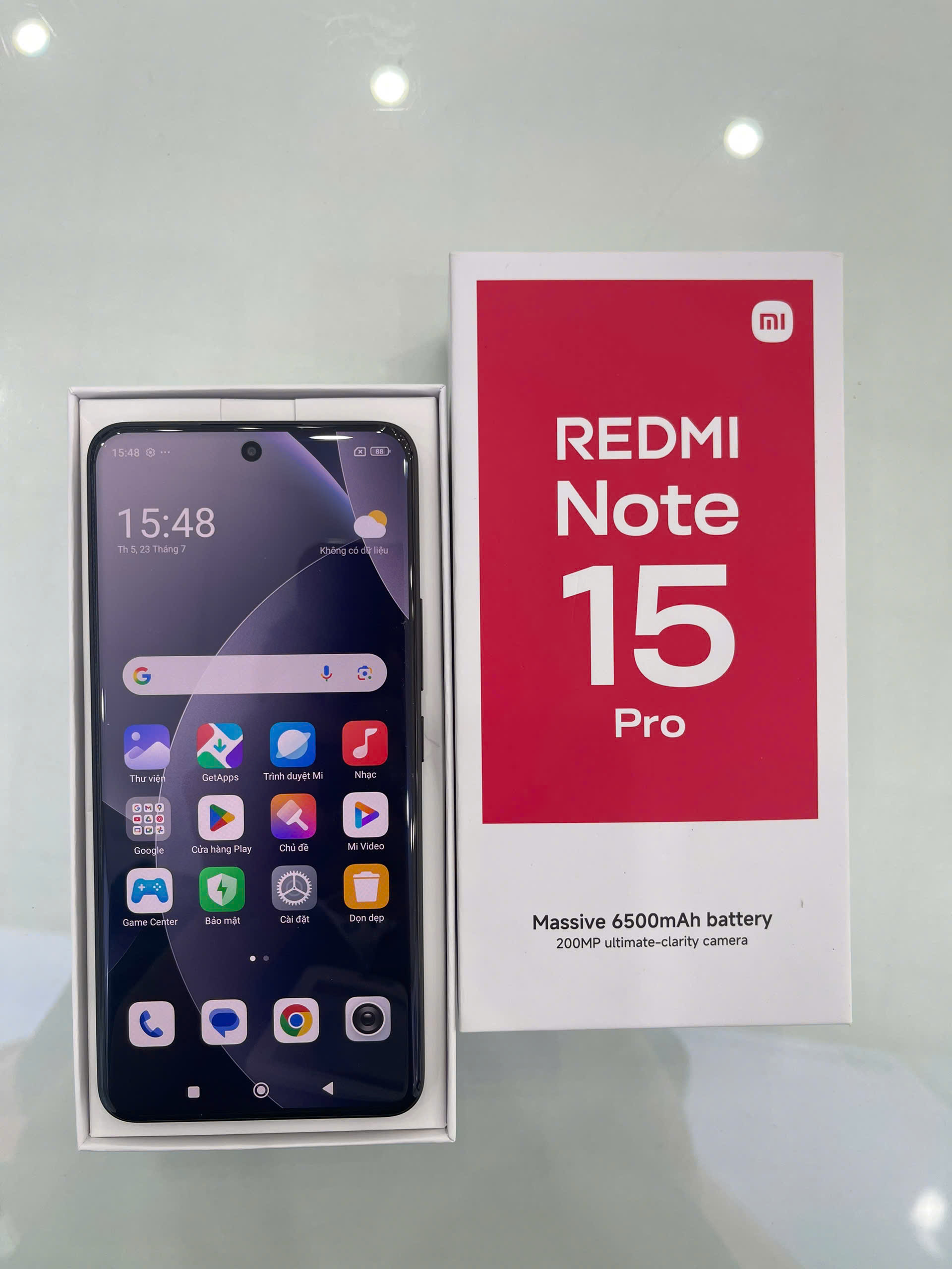 Điện thoại Xiaomi Redmi Note 15 Pro 12GB/256GB - Cũ - TBH