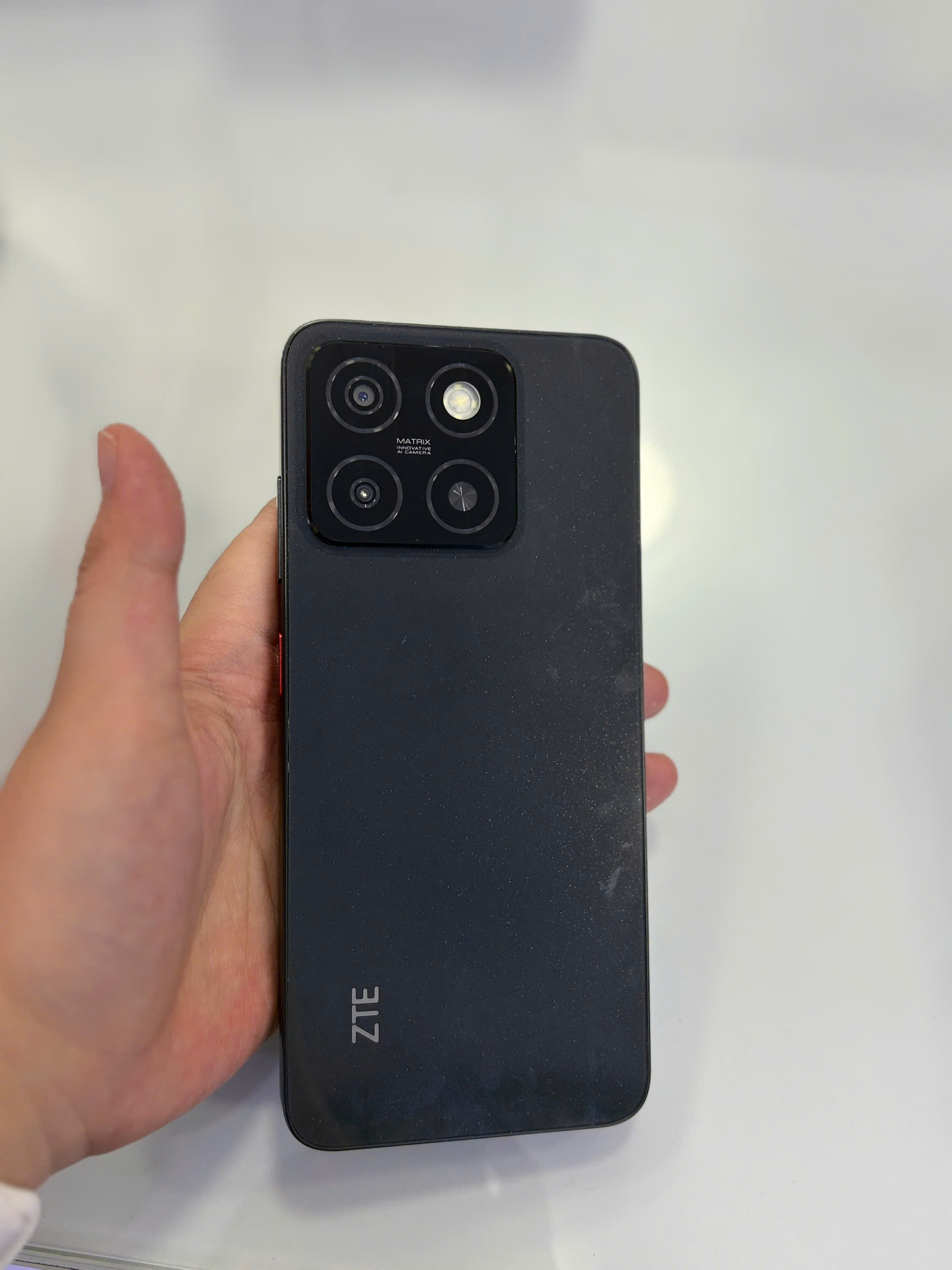ĐIỆN THOẠI DI ĐỘNG (TEL) ZTE BLADE A55 6.75/Unisoc SC9863A/4G/128G/13MP+Al/8MP/5000mAh/ĐEN (6902176121708) - 863919073749928 - B
