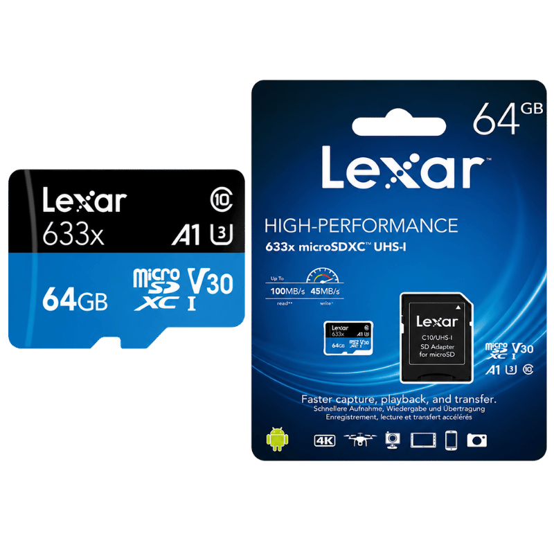 Thẻ nhớ Micro SD card LEXAR 64GB