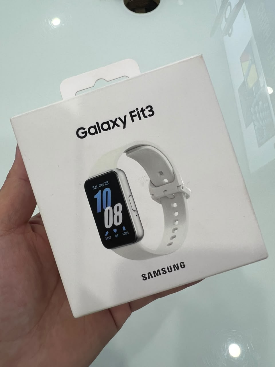Thiết bị Bluetooth Samsung SM-R390, Bạc, Galaxy Fit3 cũ