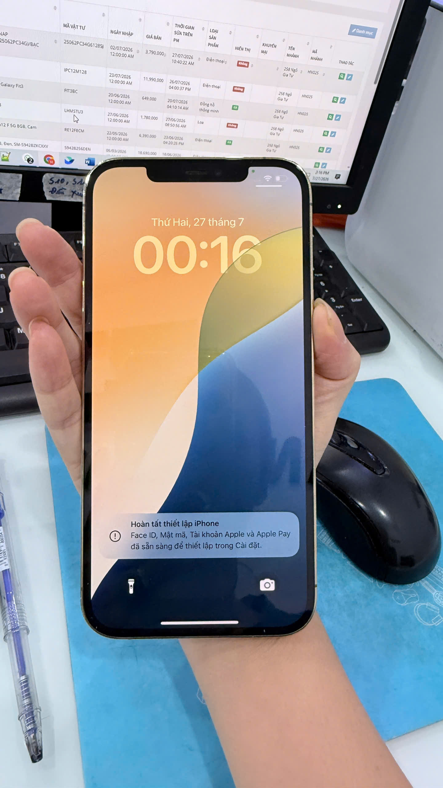 ĐTDĐ Apple iPhone 12 Pro Max 128GB - Cũ - GONF9H7R0D51 - IPC12M128