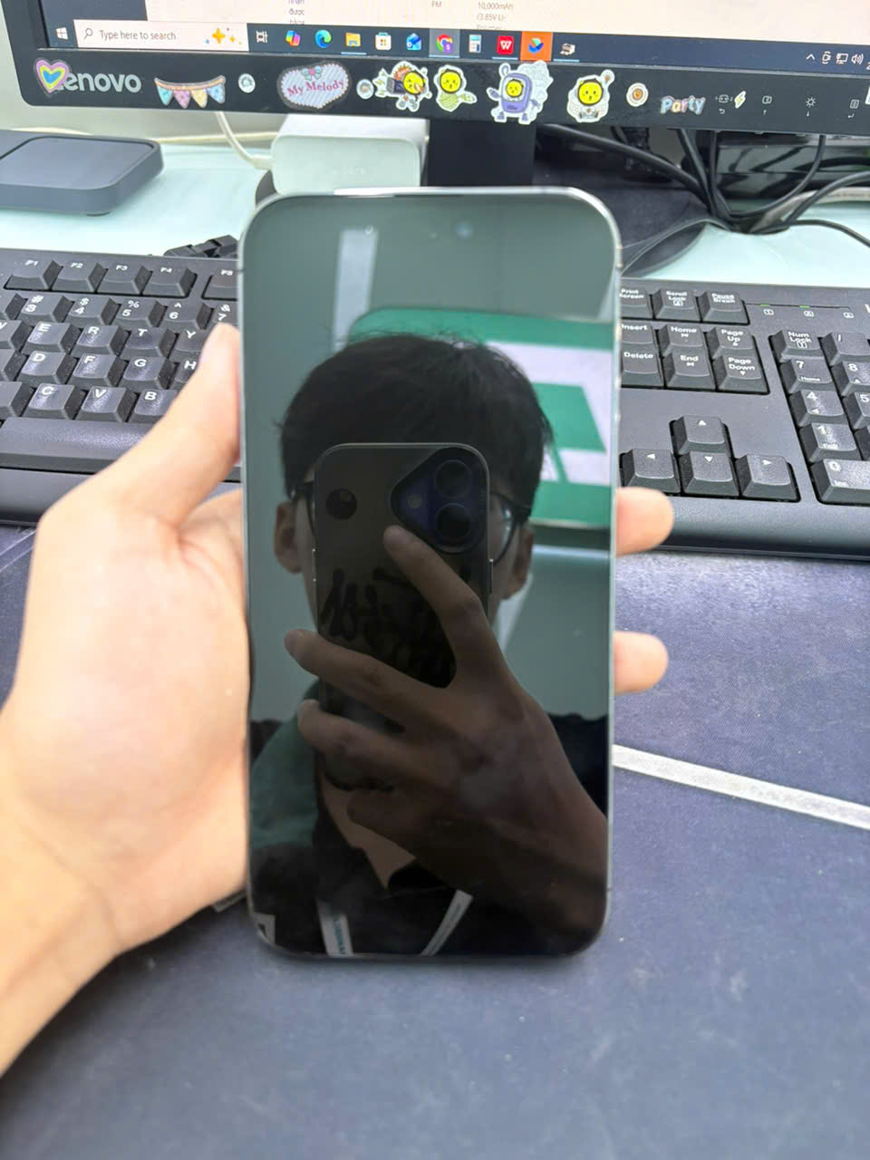 ĐTDĐ Apple iPhone 14 Pro Max 128GB Deep Purple_MQ9T3VN/A